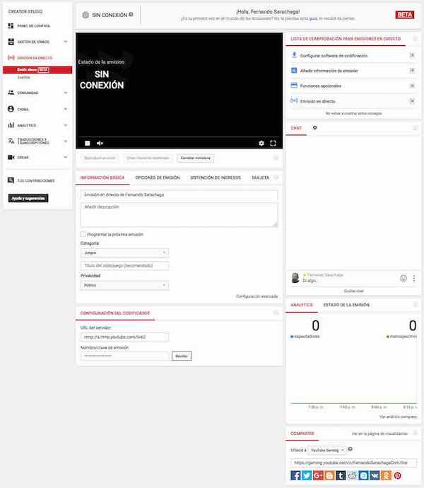 Youtube Creator Studio | Video Manager - Live Video Streaming